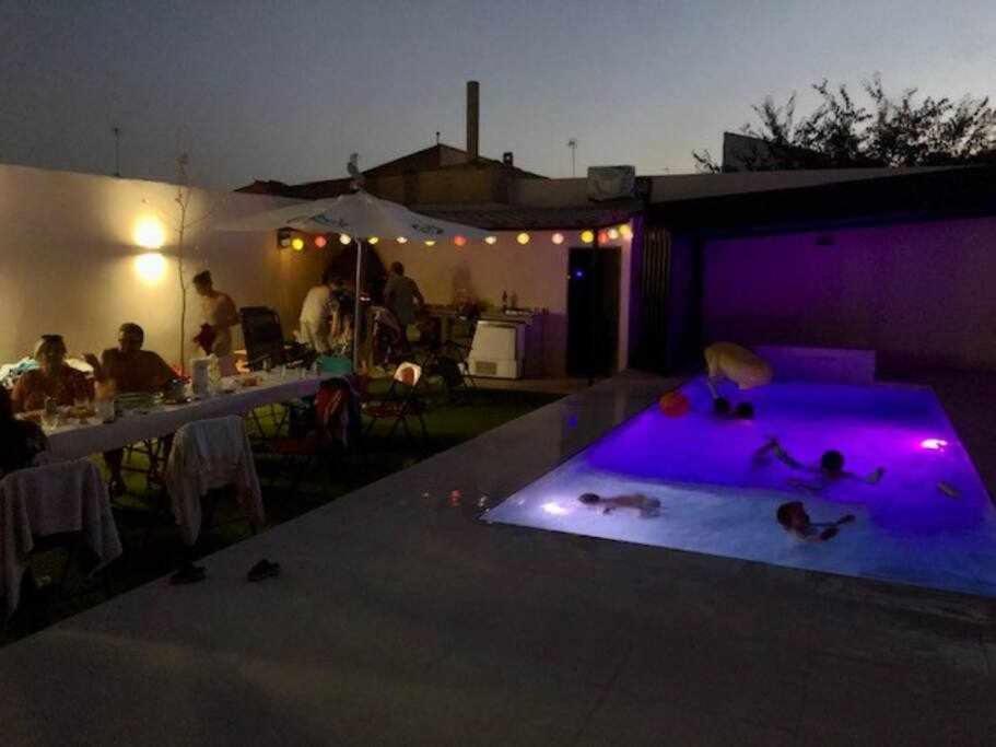 Alojamiento El Pez Casa Con Piscina Climatizada Villafranca de los Caballeros Экстерьер фото
