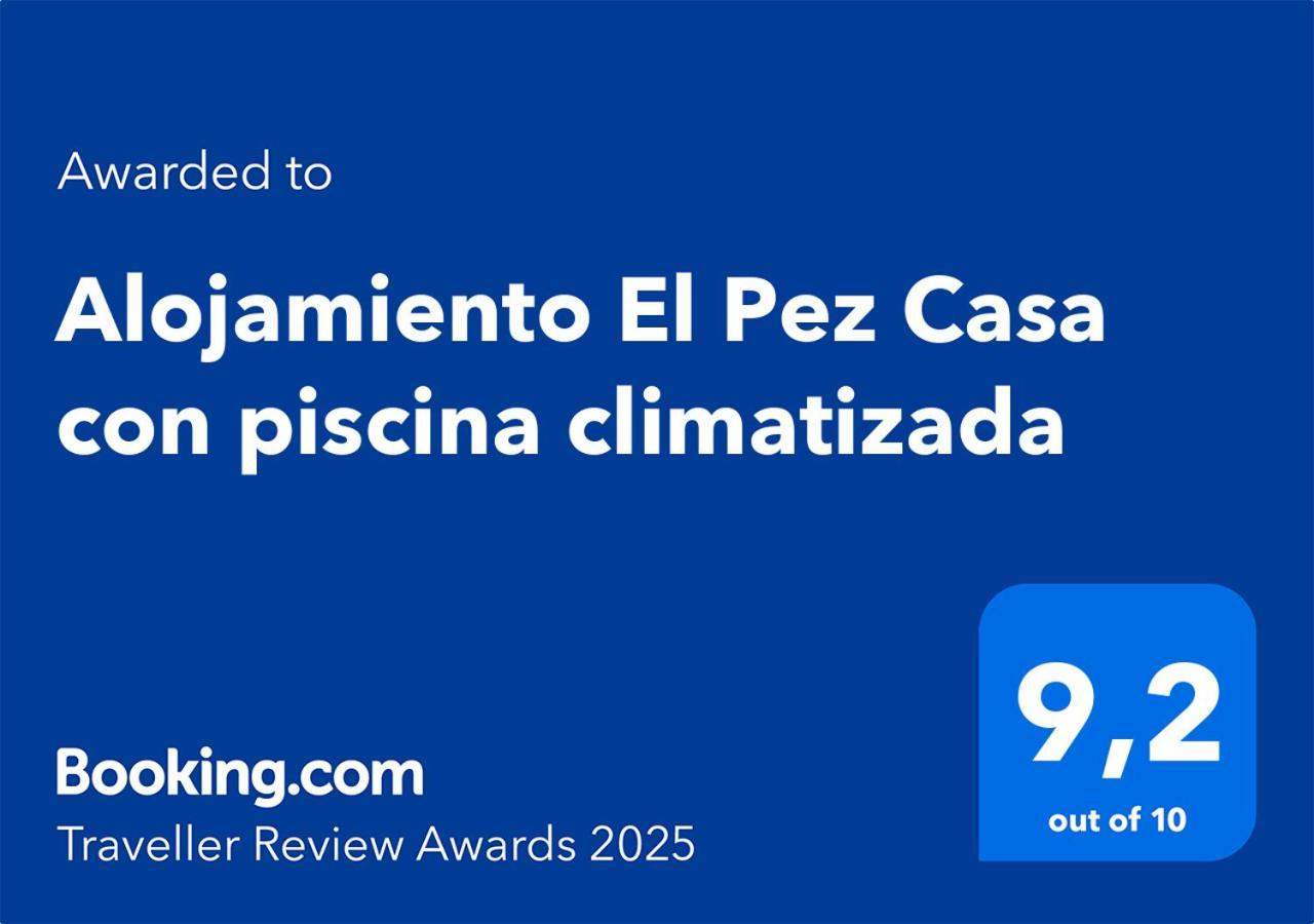 Alojamiento El Pez Casa Con Piscina Climatizada Villafranca de los Caballeros Экстерьер фото